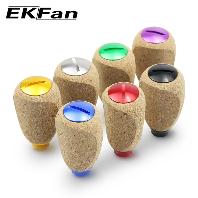 EKFan 1PC 42mm Cork Wooden Spi - đánh giá và giá Reel Drag Knob