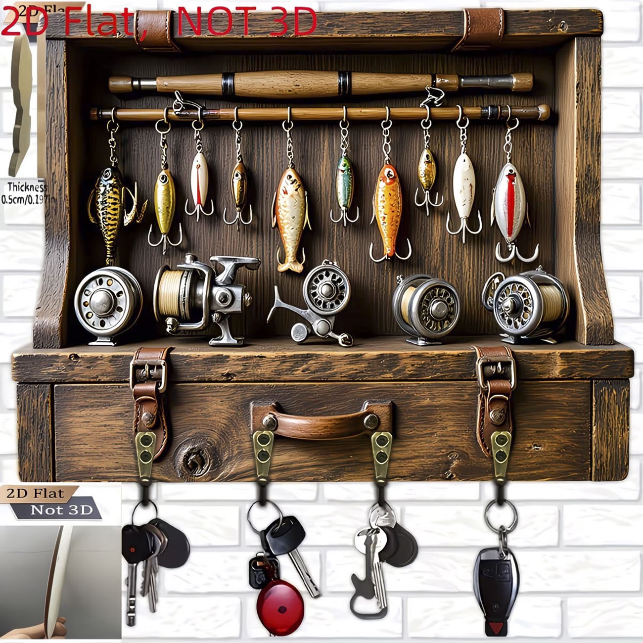 Vintage Fishing Lure Key Hange - đánh giá và giá Fly Reel