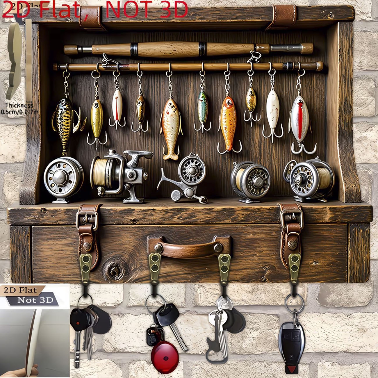 Vintage Fishing Lure Key Hange - đánh giá và giá Fly Reel